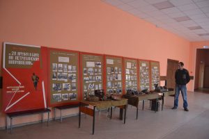Выставка "Эхо войны" в поселке Ильинка